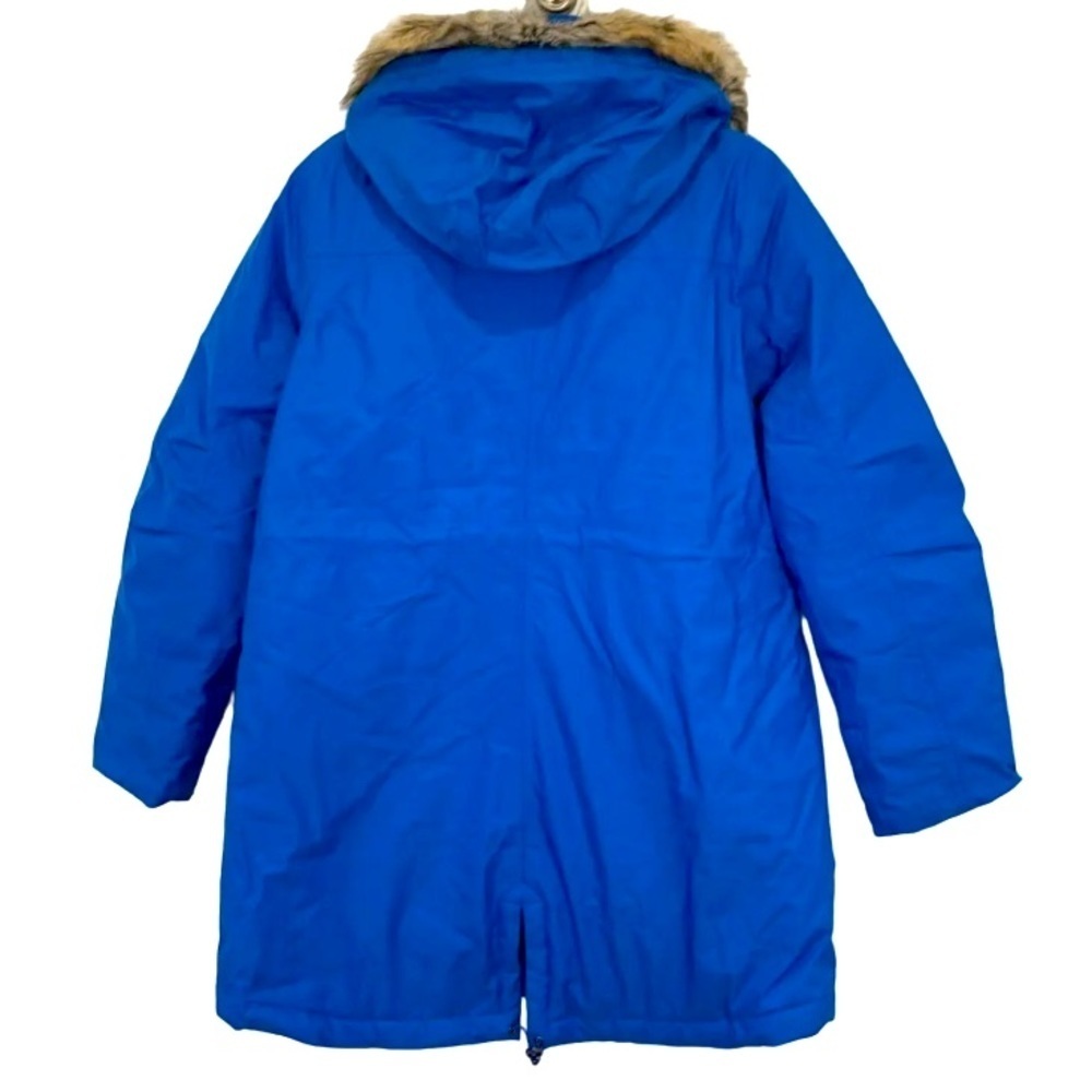 LANDSEND Women Petite Expedition Down Parka Warmest Light Weight, Removable Hood - Picture 2 of 6